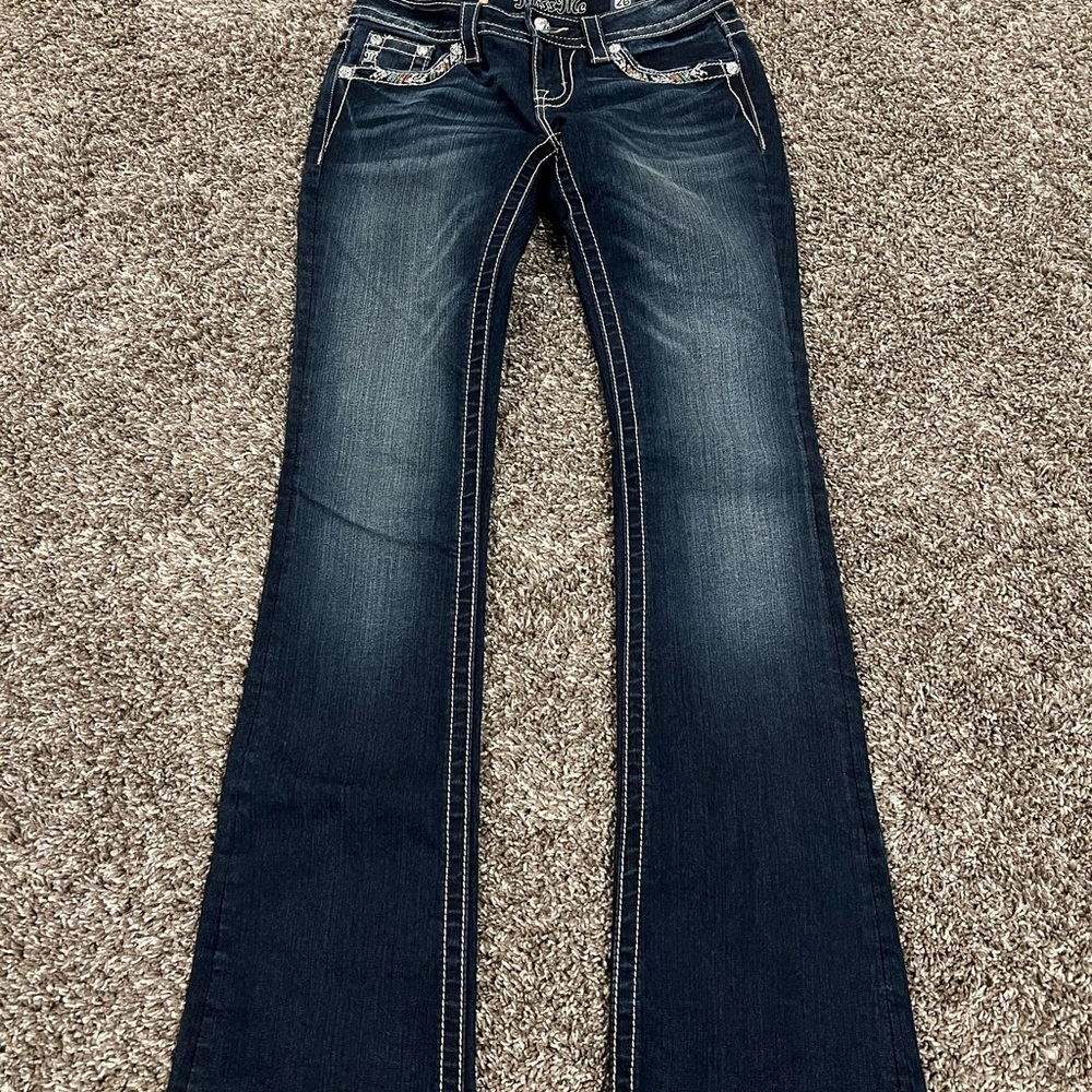 Miss Me Dark bootcut jeans